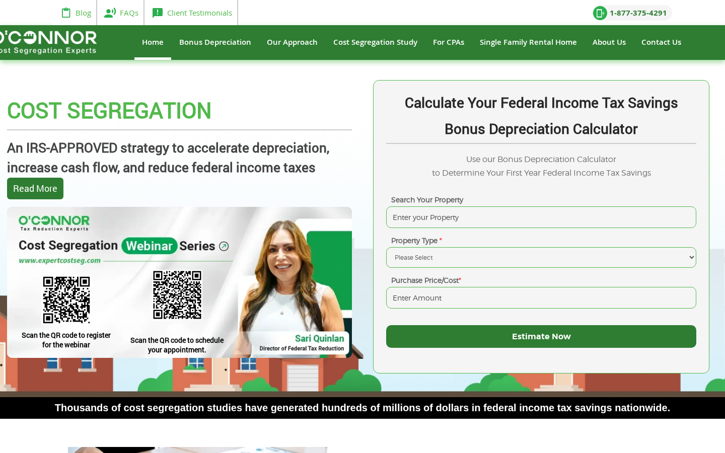 Expert Cost Seg (O'Connor)